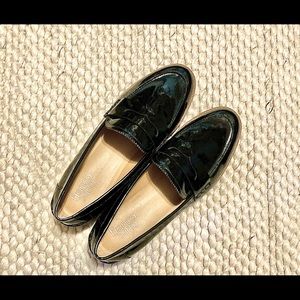 Franco Sarto Patent Leather Loafers